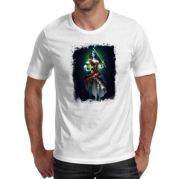 Camiseta Unissex Empires and Puzzles Heroi Lady Locke - Imagem 2