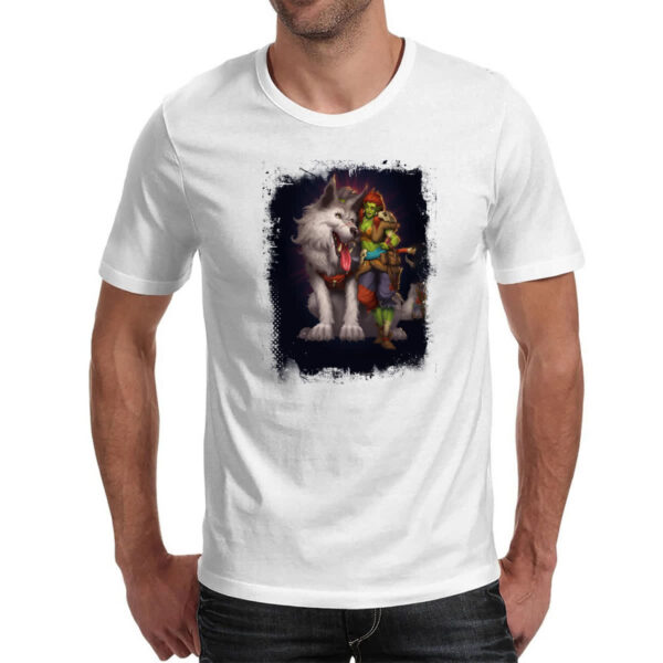 Camiseta Unissex Empires and Puzzles Heroi Roughian e Nurgib - Imagem 2