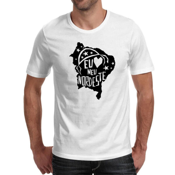 Camiseta Unissex Eu amo meu nordeste - Imagem 2