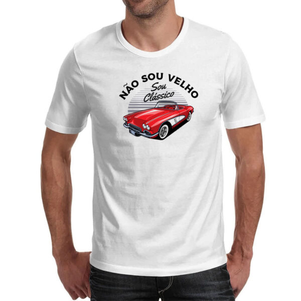 Camiseta Unissex Eu nao sou velho sou classico - Imagem 2
