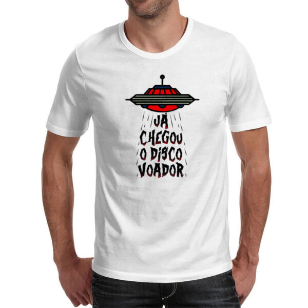 Camiseta Unissex Ja chegou o disco voador - Imagem 2