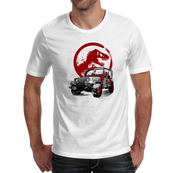 Camiseta Unissex JeepWrangler Jurassic Park - Imagem 2