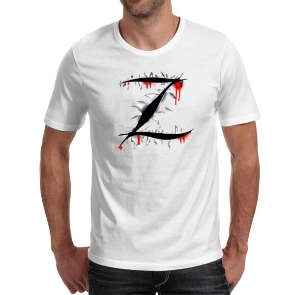 Camiseta Unissex Zorro marca na camisa - Imagem 2