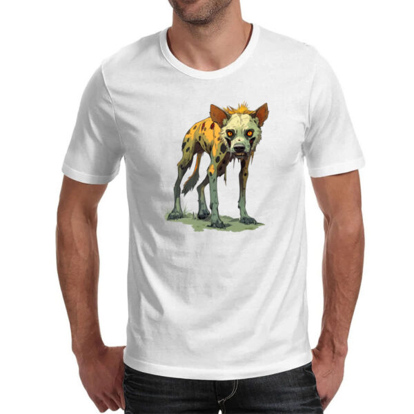 Camiseta Unissex Zumbi Cao selvagem - Imagem 2