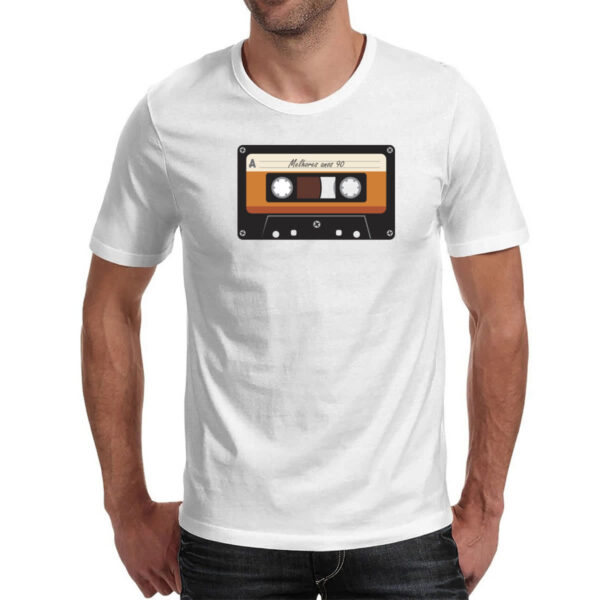 Camiseta Unissex Fita K7 retro anos 90 - Imagem 2