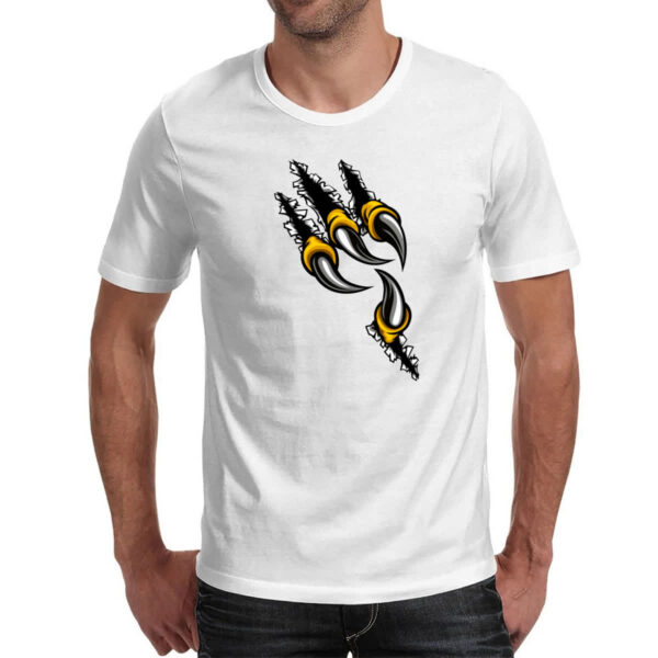 Camiseta Unissex Garras de aguia rasgando - Imagem 2