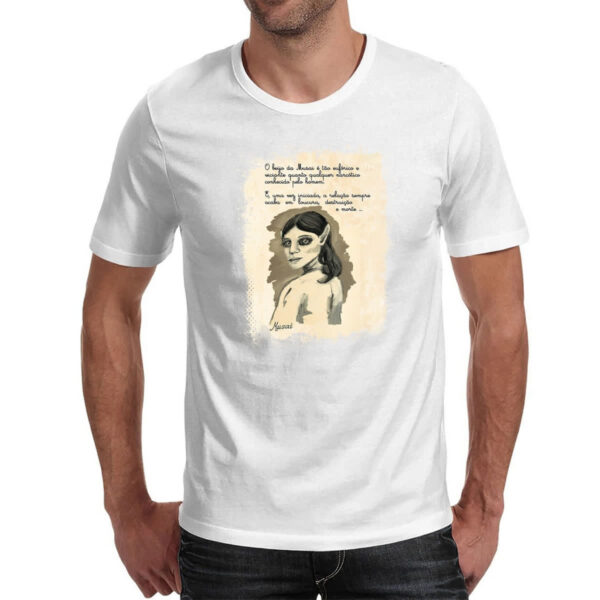 Camiseta Unissex Grimm Livro Musai - Imagem 2