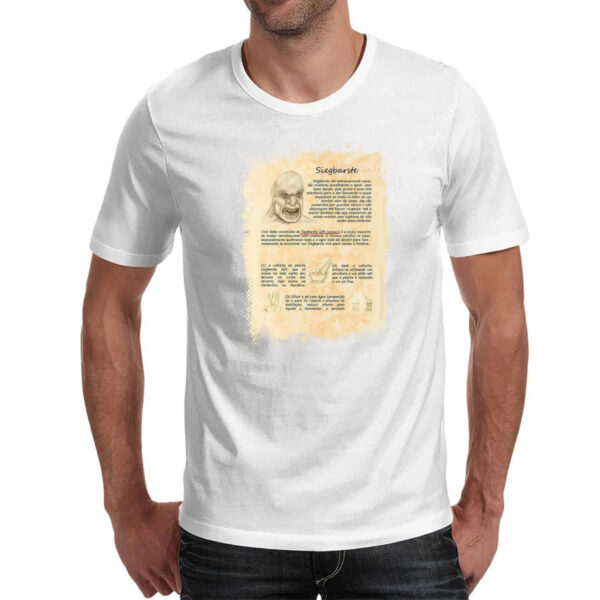 Camiseta Unissex Grimm Livro Siegbarste - Imagem 2