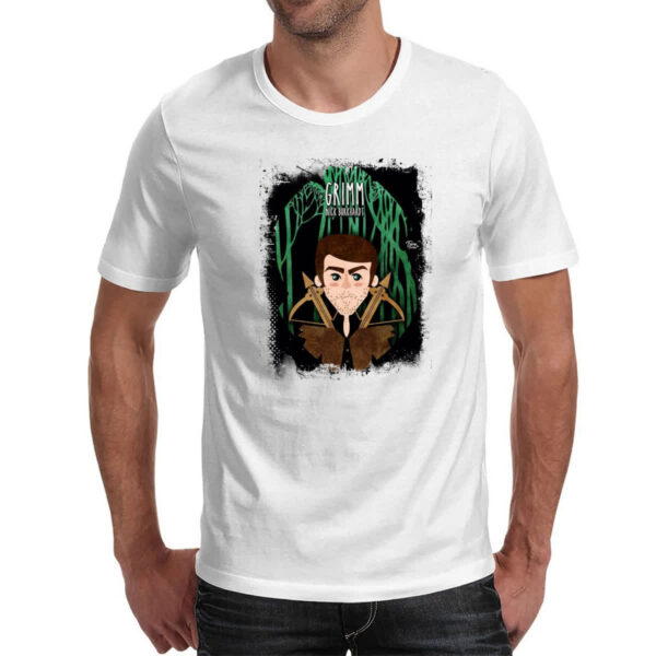 Camiseta Unissex Grimm Nick Burkhardt Arte - Imagem 2