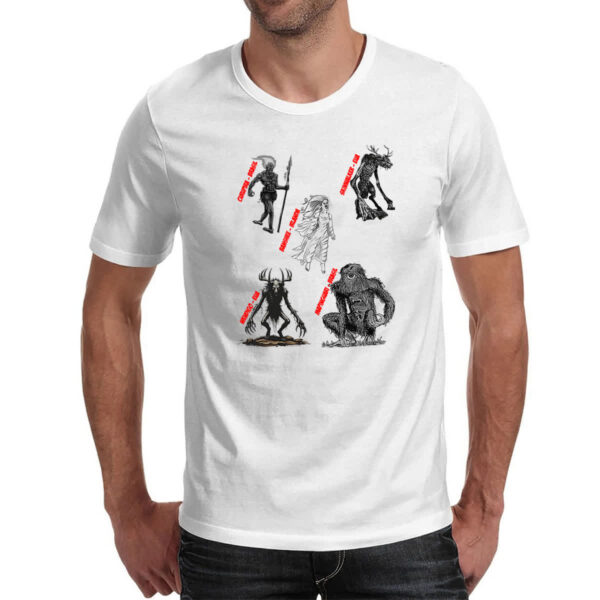 Camiseta Unissex Gritos na floresta lendas - Imagem 2