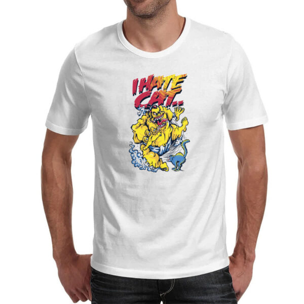 Camiseta Unissex I hate cat - Imagem 2