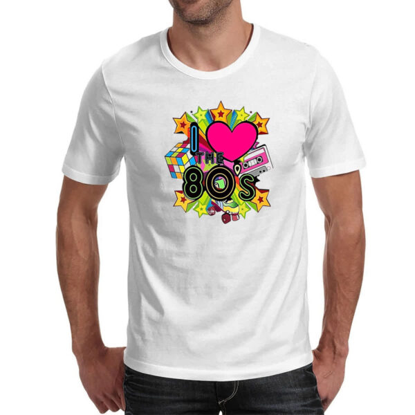 Camiseta Unissex I love anos 80 - Imagem 2