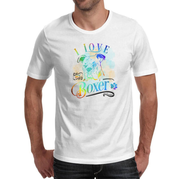 Camiseta Unissex I love my Boxer - Imagem 2