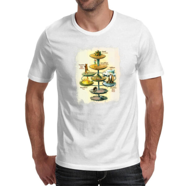 Camiseta Unissex A Cronica de Yggdrasil - Imagem 2