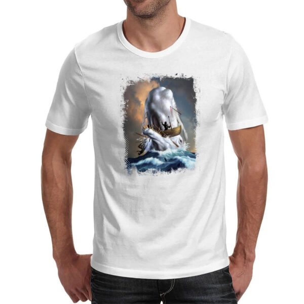 Camiseta Unissex Lendas do Mar Moby Dick 02 - Imagem 2