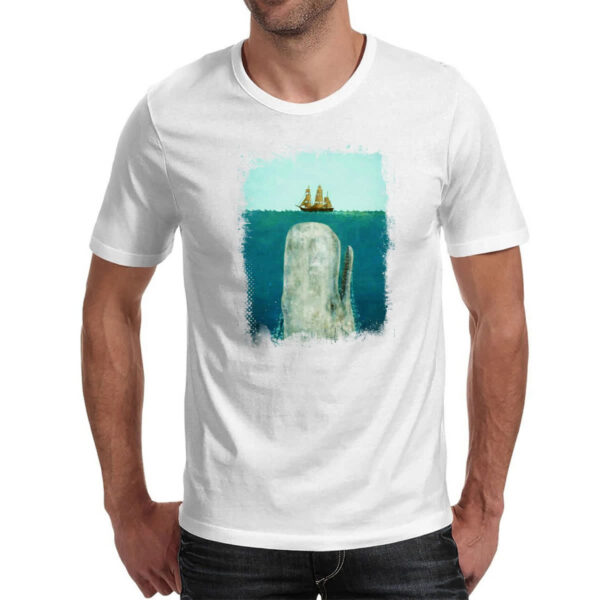 Camiseta Unissex Lendas do Mar Moby Dick 04 - Imagem 2