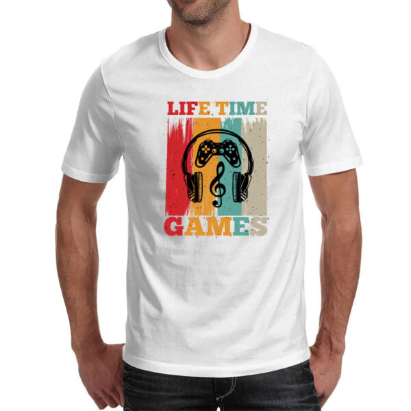 Camiseta Unissex Life Time Games - Imagem 2