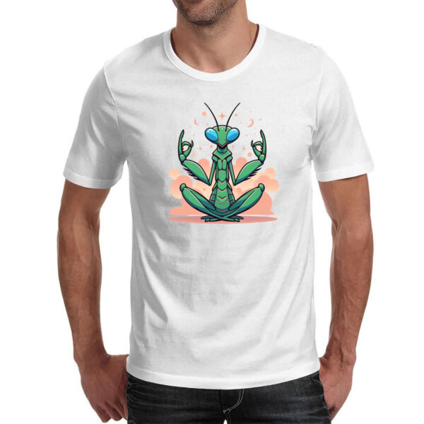 Camiseta Unissex Louva Deus Meditando - Imagem 2
