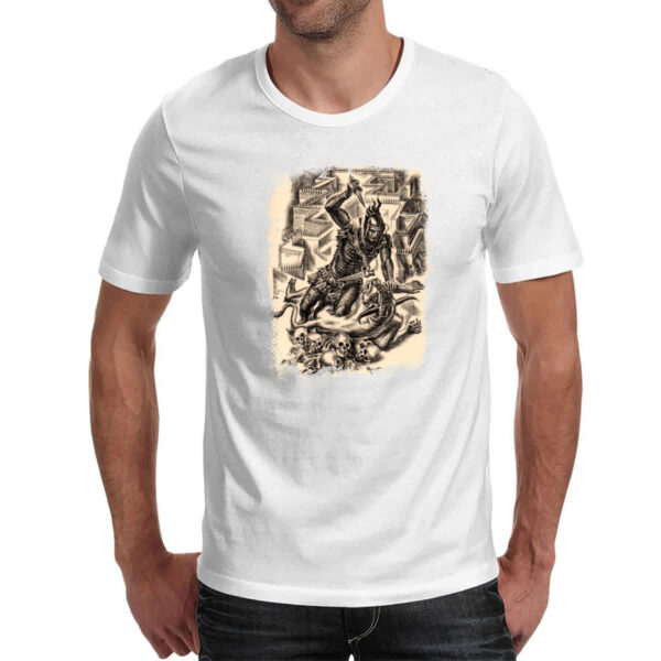 Camiseta Unissex Mitologia Teseu vs Minotauro 02 - Imagem 2