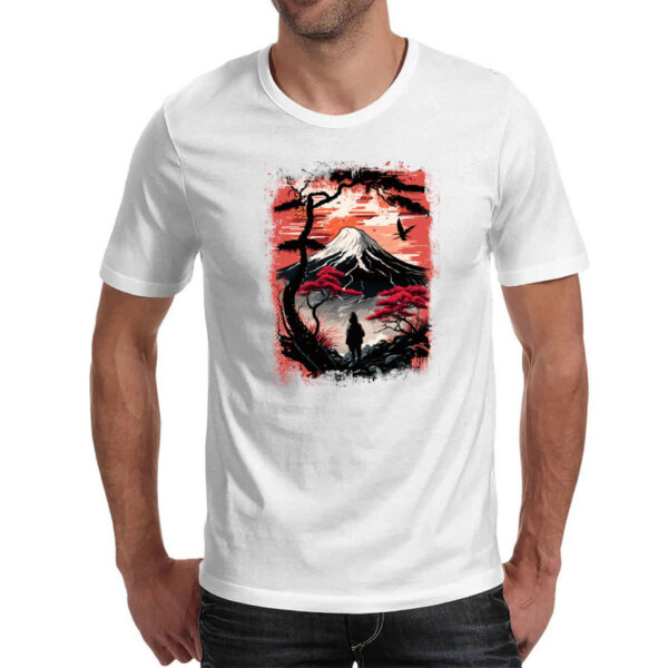 Camiseta Unissex Montanha Fugi Japao 1 - Imagem 2