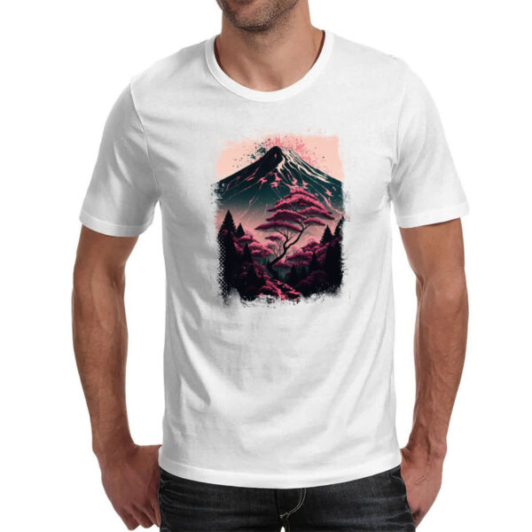 Camiseta Unissex Montanha Fugi Japao 4 - Imagem 2