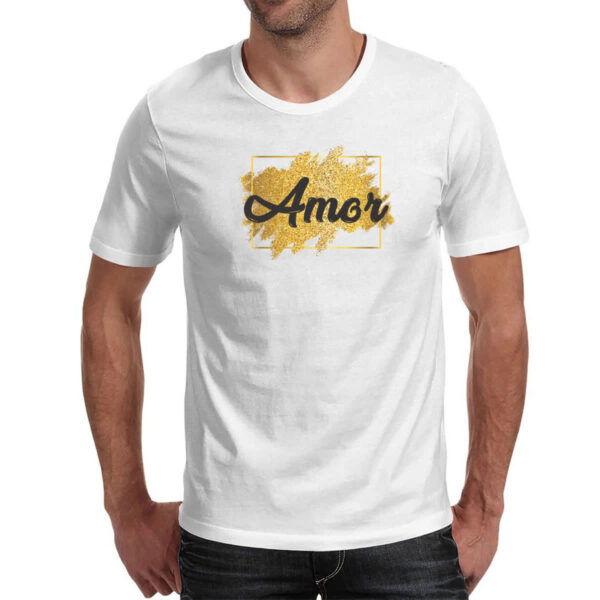 Camiseta Unissex Ano novo amor - Imagem 2