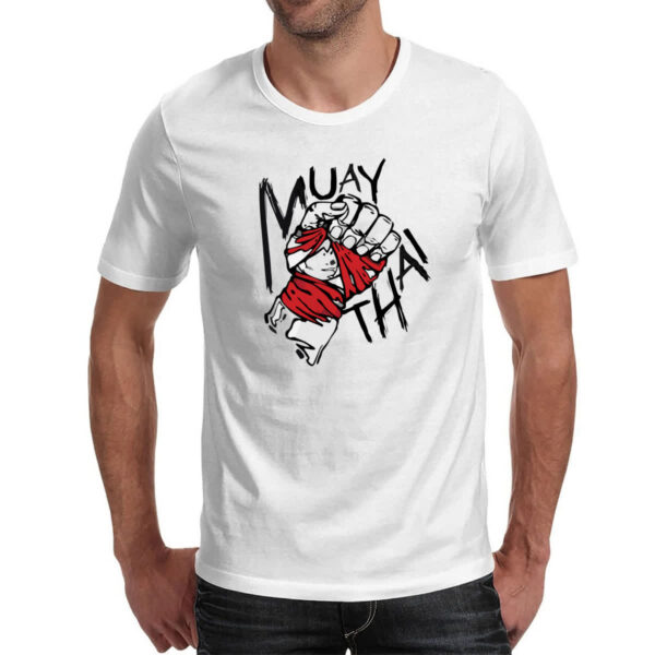 Camiseta Unissex Muay Thai bandagem - Imagem 2