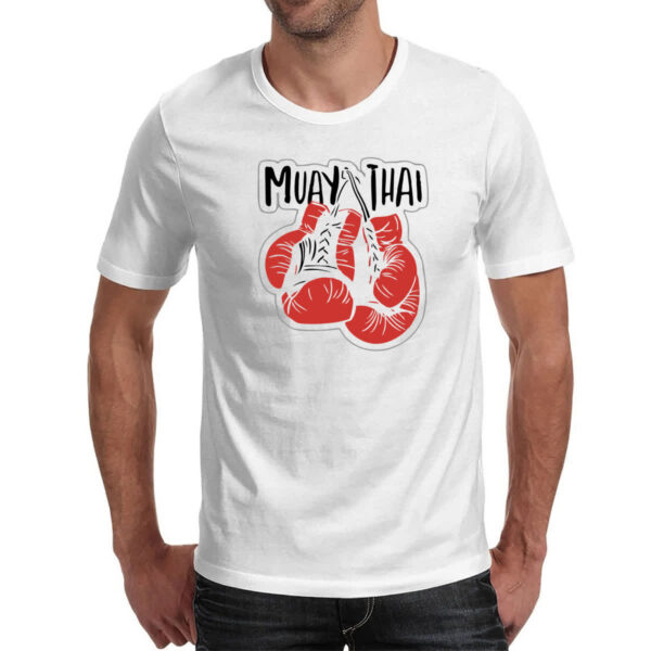 Camiseta Unissex Muay Thai luvas - Imagem 2