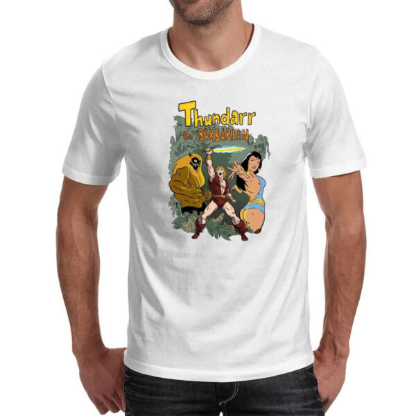 Camiseta Unissex Nostalgia Thundarr o barbaro - Imagem 2