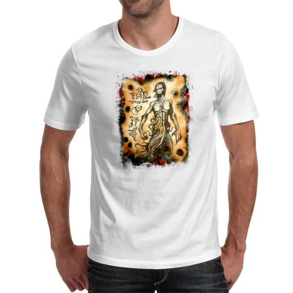 Camiseta Unissex Necronomicon Fragmento Cthulhu Larp - Imagem 2
