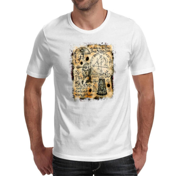 Camiseta Unissex Necronomicon Fragmento Yog Sothoth - Imagem 2
