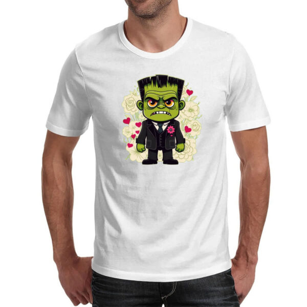 Camiseta Unissex Noivo Frankenstein - Imagem 2