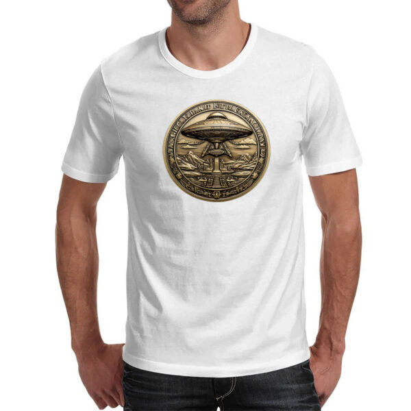Camiseta Unissex UFO coin - Imagem 2