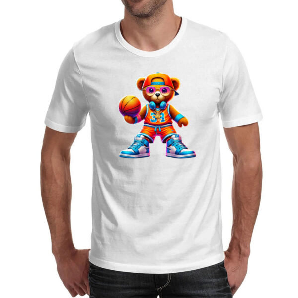Camiseta Unissex Urso Basketball - Imagem 2