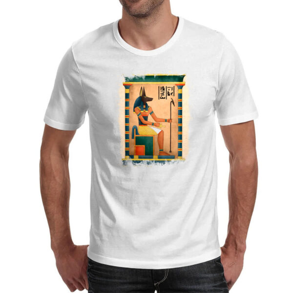 Camiseta Unissex Anubis Papiro Egito - Imagem 2