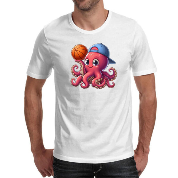 Camiseta Unissex Octopus basquete - Imagem 2