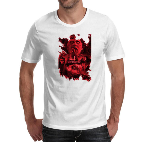 Camiseta Unissex O exorcista sangrento - Image 2