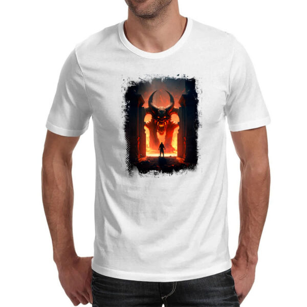 Camiseta Unissex Portal do inferno 3 - Imagem 2