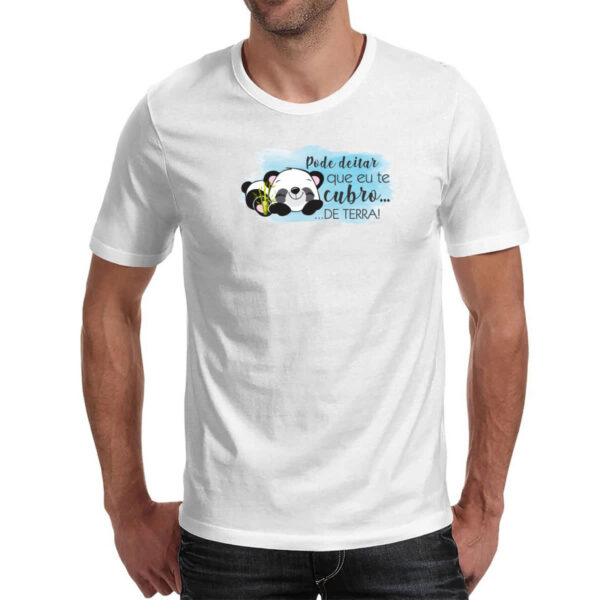 Camiseta Unissex Panda pode deitar - Imagem 2