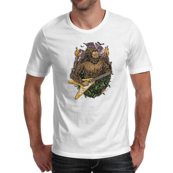 Camiseta Unissex Pe grande na guitarra - Imagem 2