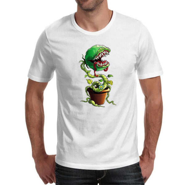 Camiseta Unissex Planta carnivora no vaso - Imagem 2