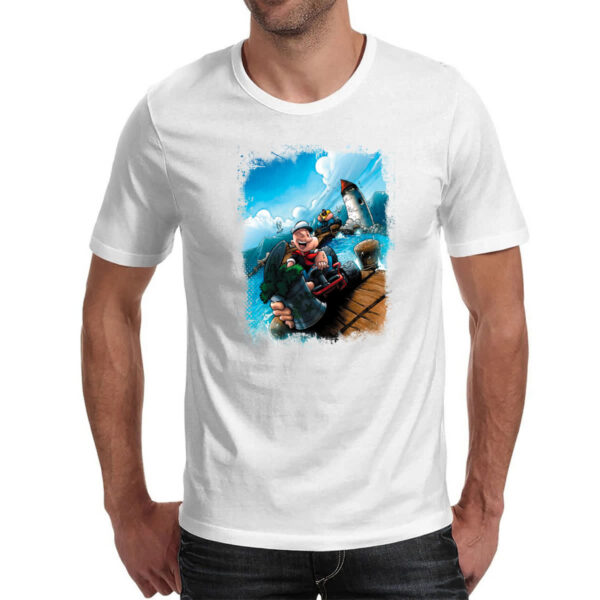 Camiseta Unissex Popeye Kart - Imagem 2