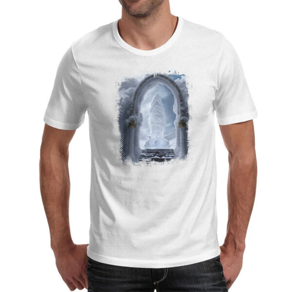 Camiseta Unissex Portal do reino celestial - Imagem 2