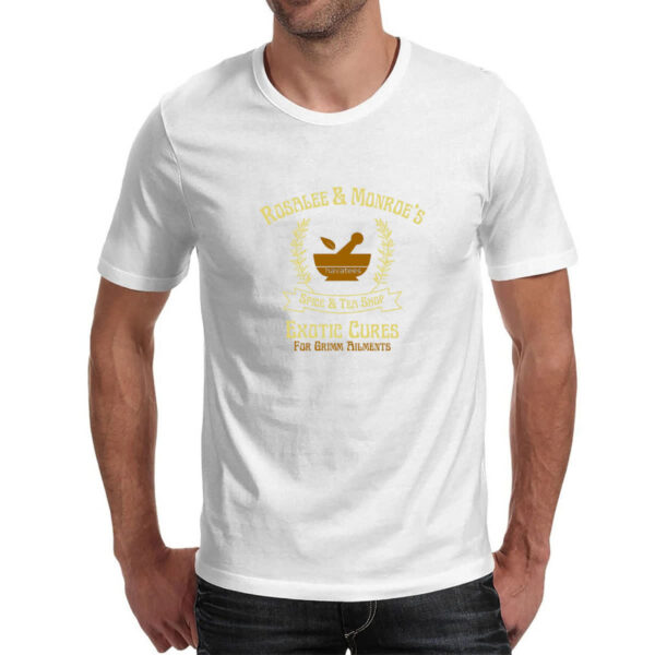 Camiseta Unissex Rosalee e Monroe exotic cures - Imagem 2