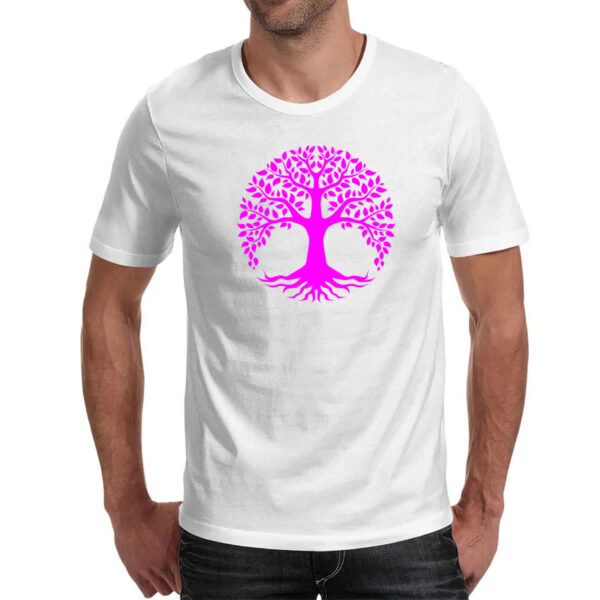 Camiseta Unissex Arvore da vida pink - Imagem 2