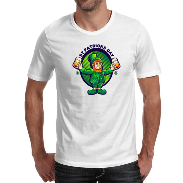 Camiseta Unissex ST Patricks Day Leprechaun - Imagem 2