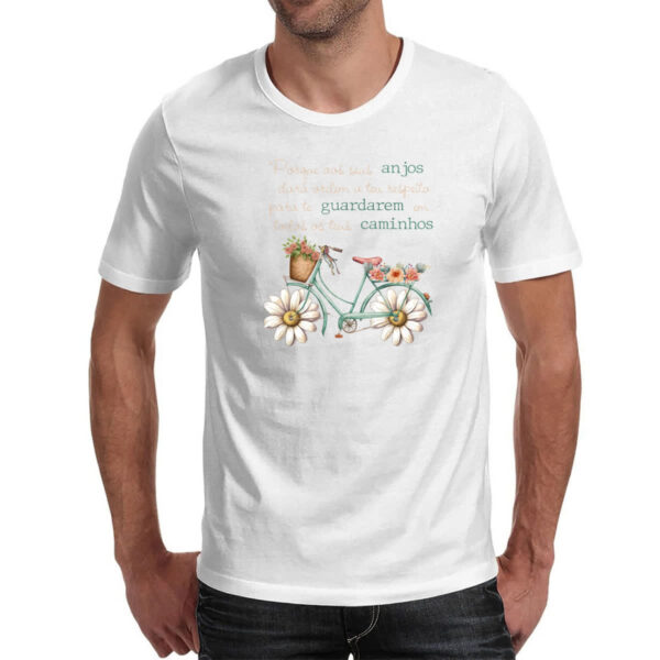 Camiseta Unissex Salmos anjos - Imagem 2