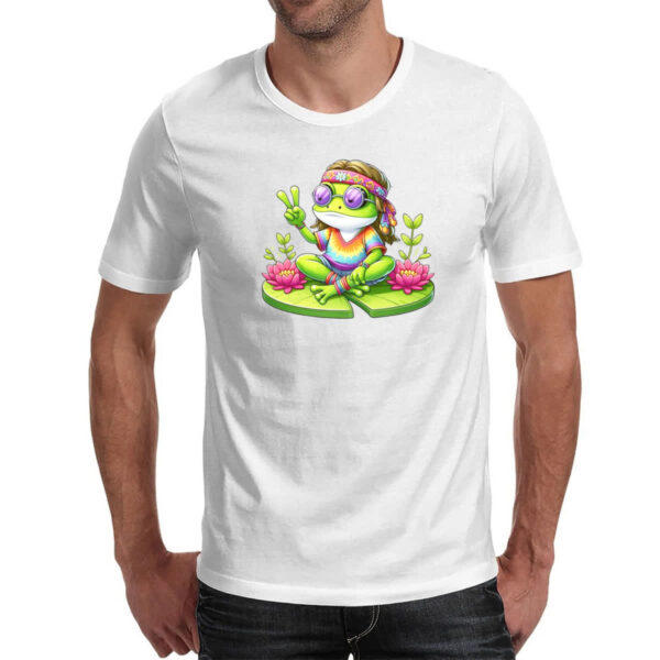 Camiseta Unissex Sapo Hippie - Imagem 2