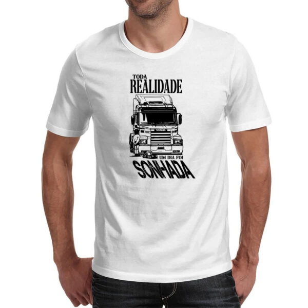 Camiseta Unissex Sonho caminhao - Imagem 2