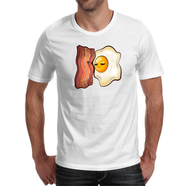 Camiseta Unissex Bacon e ovo - Imagem 2
